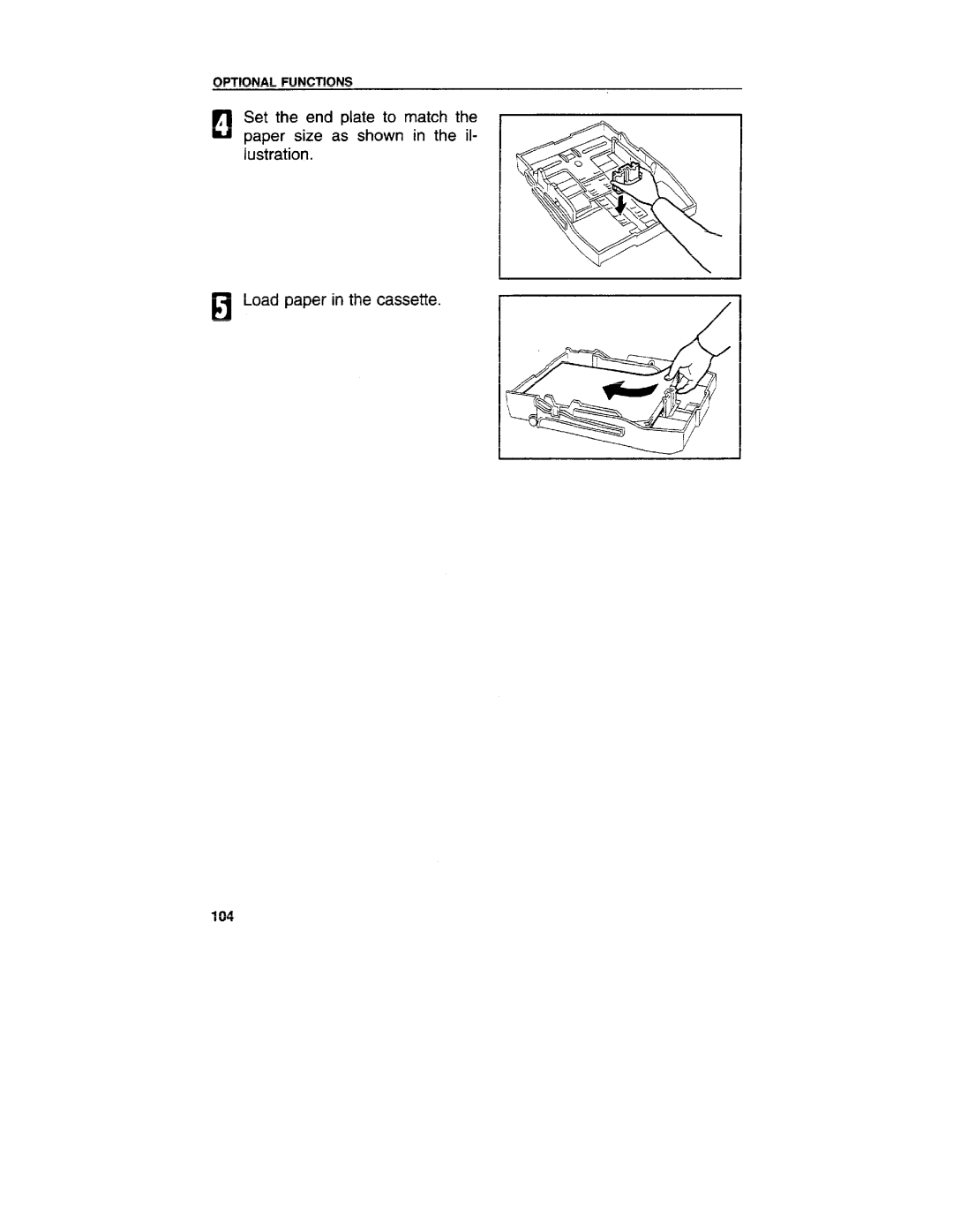 Ricoh VT3800 manual Optional Functions 