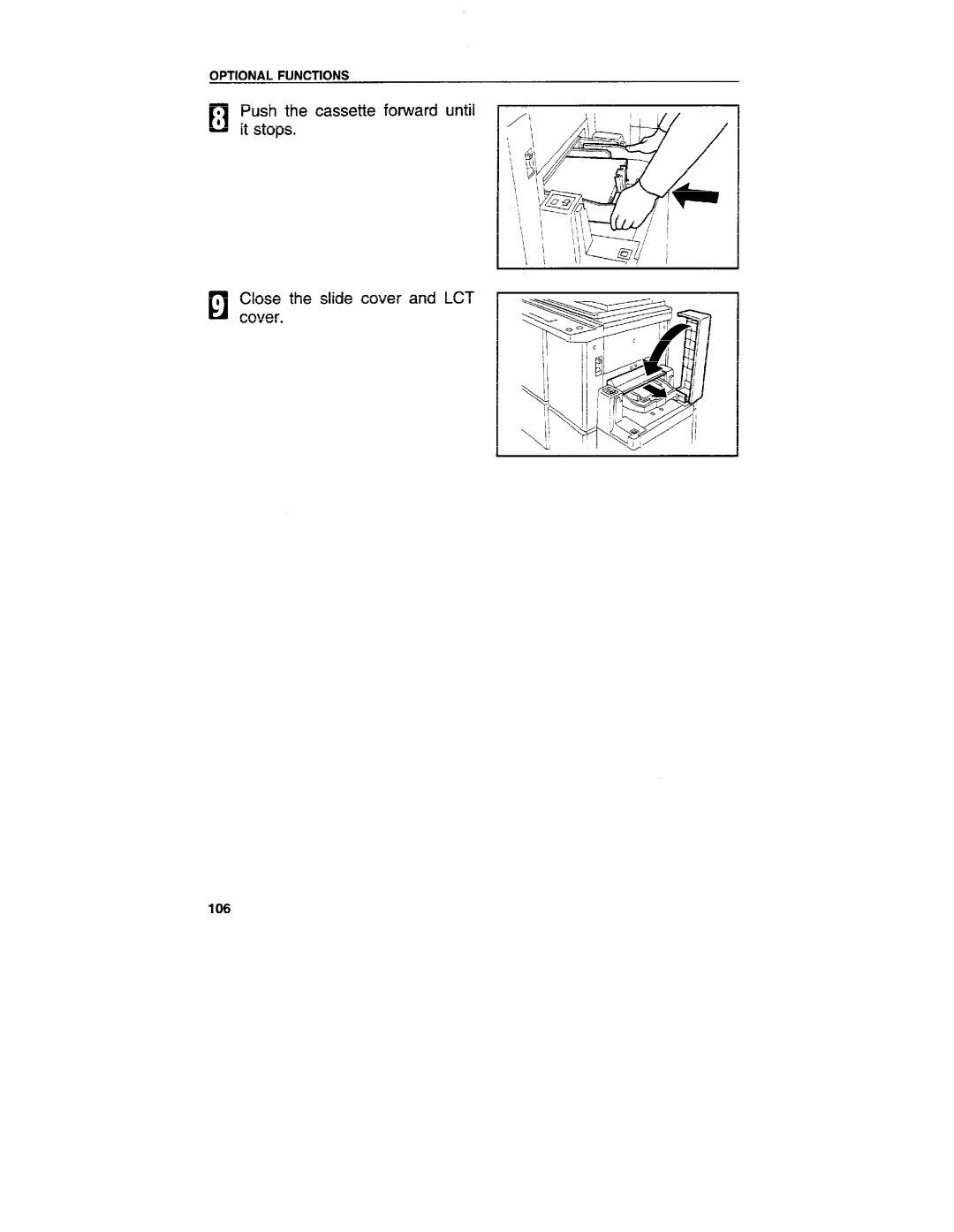 Ricoh VT3800 manual Optional Functions 