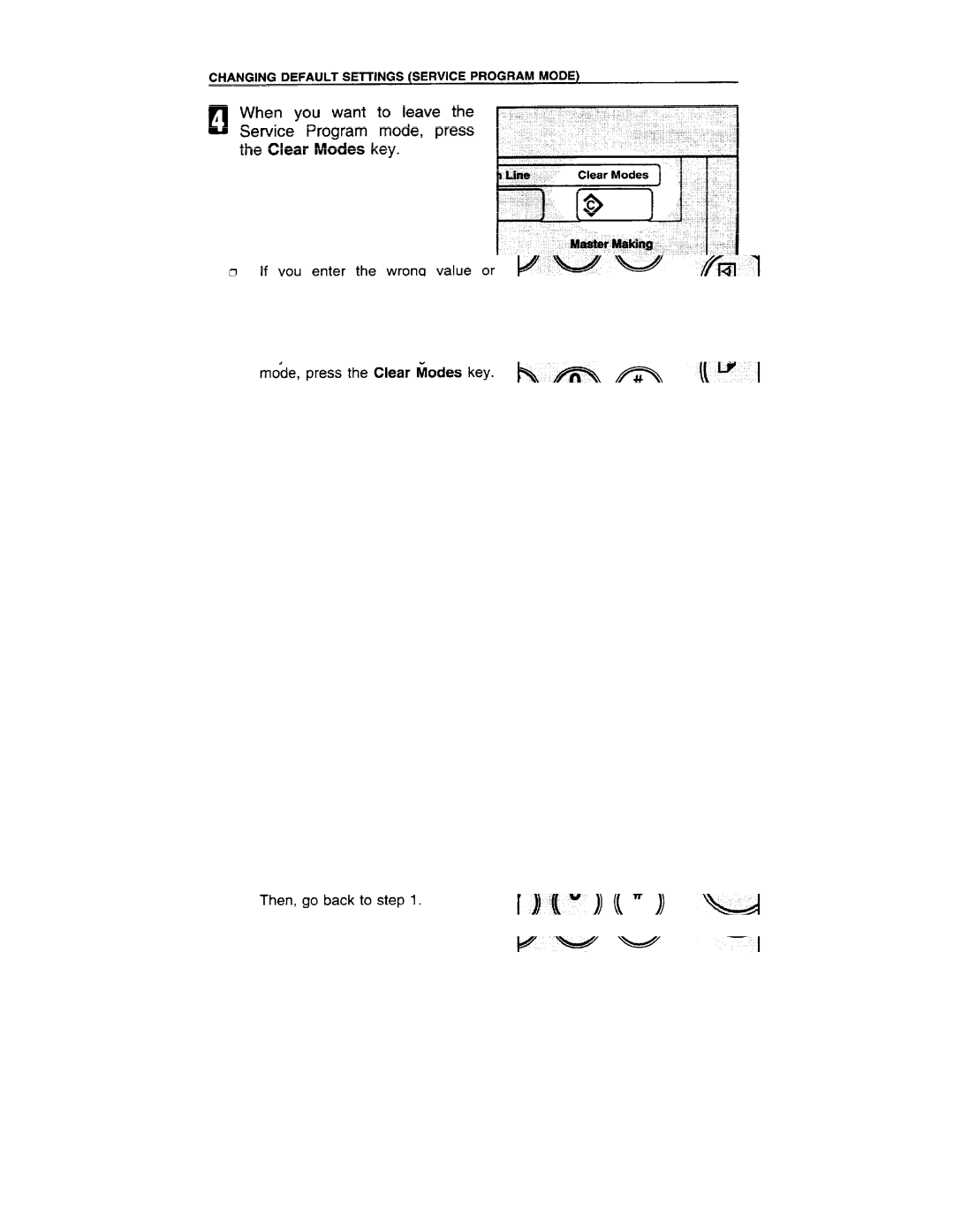 Ricoh VT3800 manual When you want to leave Service Program mode, press 