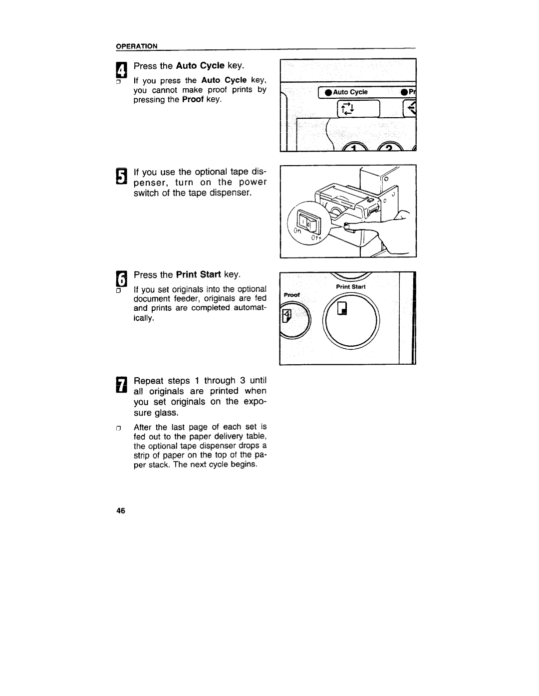 Ricoh VT3800 manual BPrint Start 