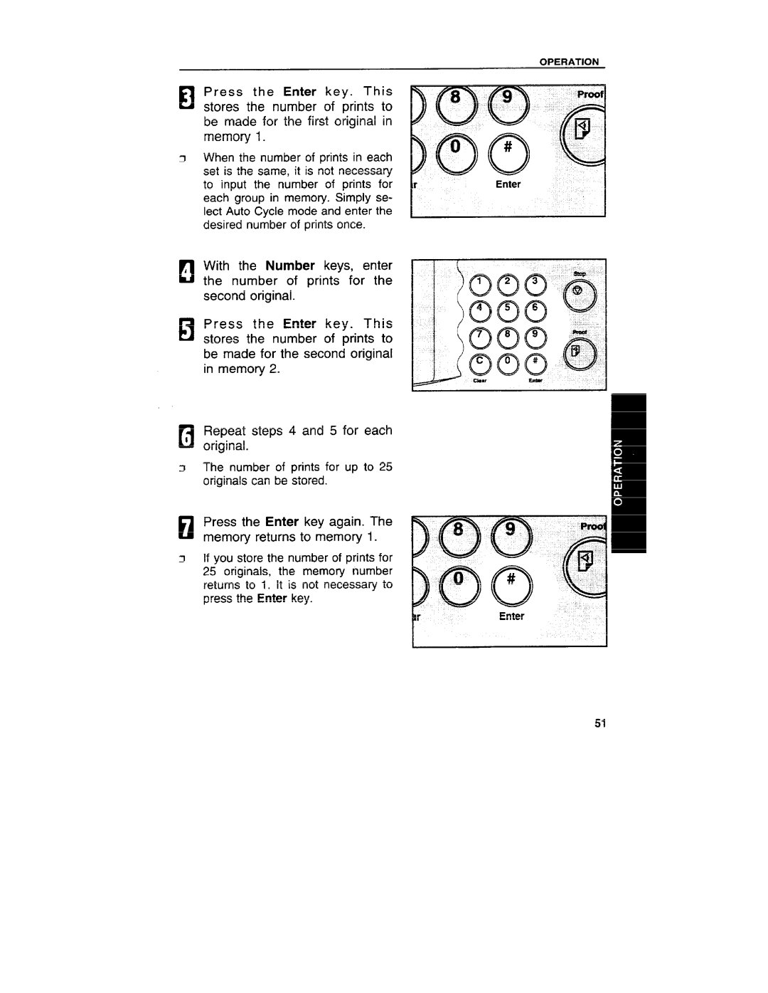 Ricoh VT3800 manual Operation 