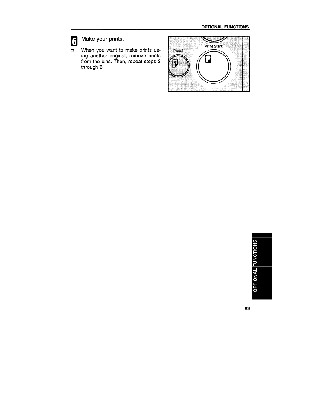 Ricoh VT3800 manual Optional Functions 