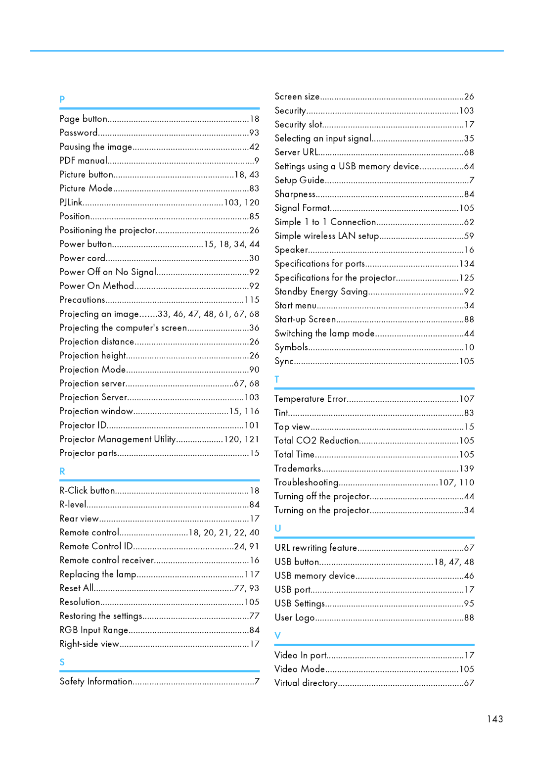 Ricoh WX4130n operating instructions 143 