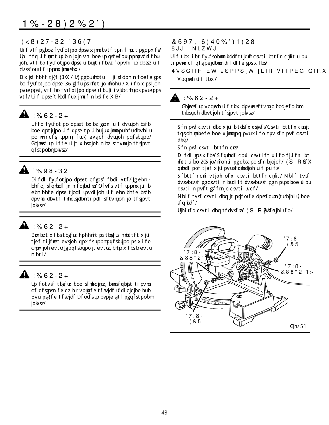 RIDGID MS1250LZ manual Brush Replacement, Proceed as follows when replacement is required, Brush CAP, Brush Assembly 