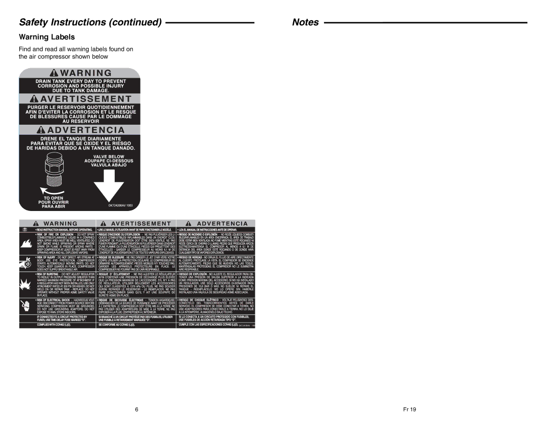 RIDGID OF45150B manual Safety Instructions 