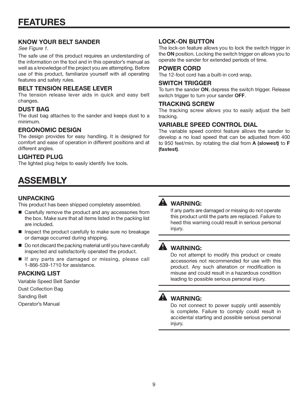 RIDGID R2740 manual Assembly 