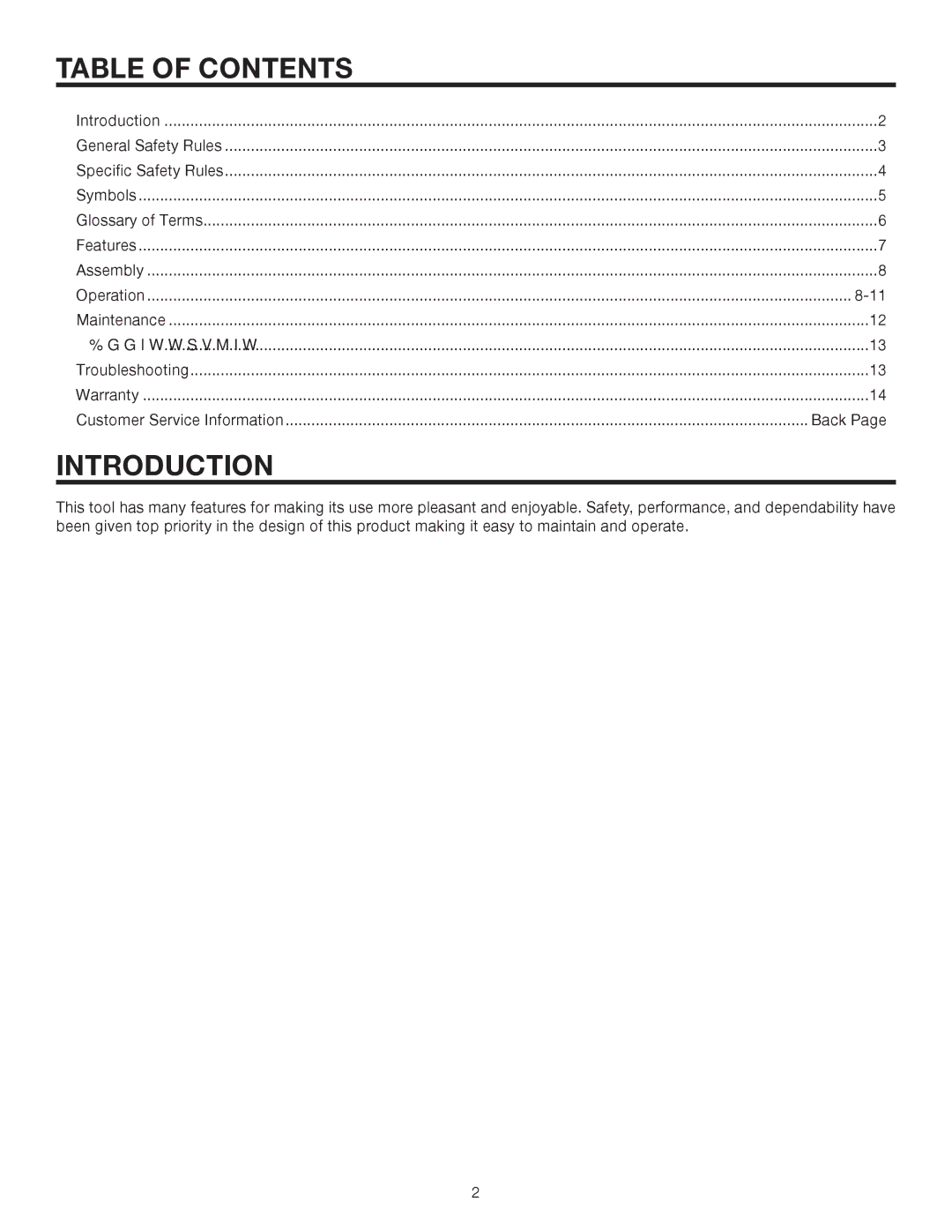 RIDGID R350PNA manual Table of Contents, Introduction 