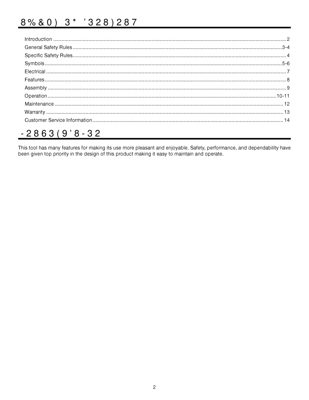 RIDGID R6000 manual Table of Contents, Introduction 