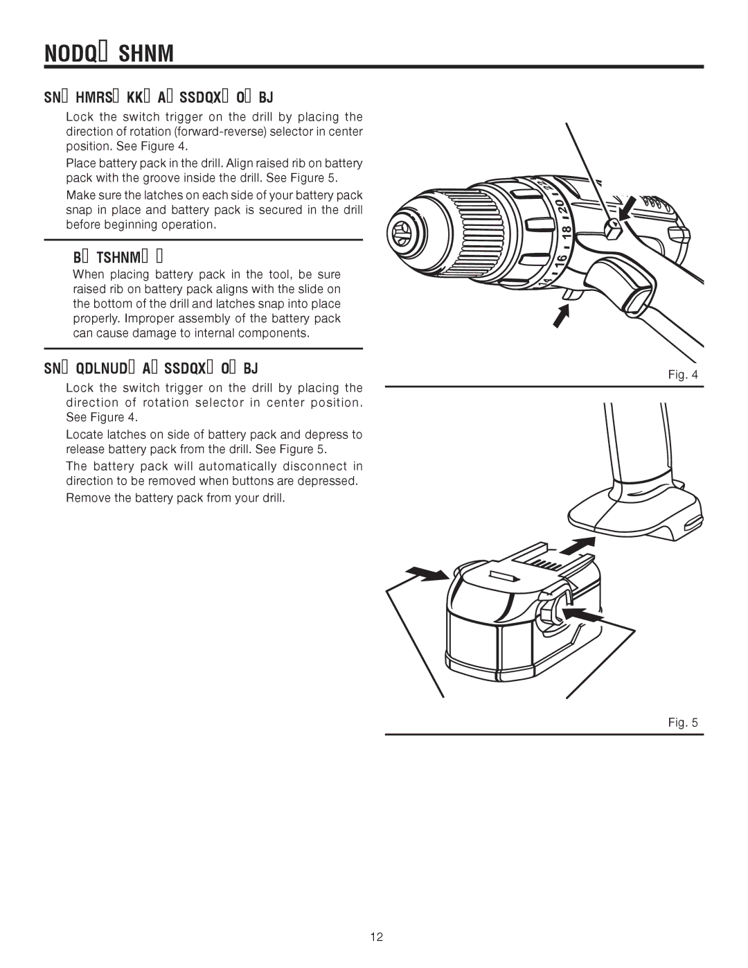 RIDGID R82001 manual To Install Battery Pack, To Remove Battery Pack 