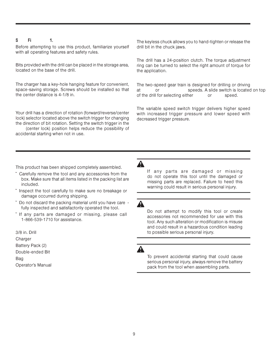 RIDGID R820011 manual Assembly 