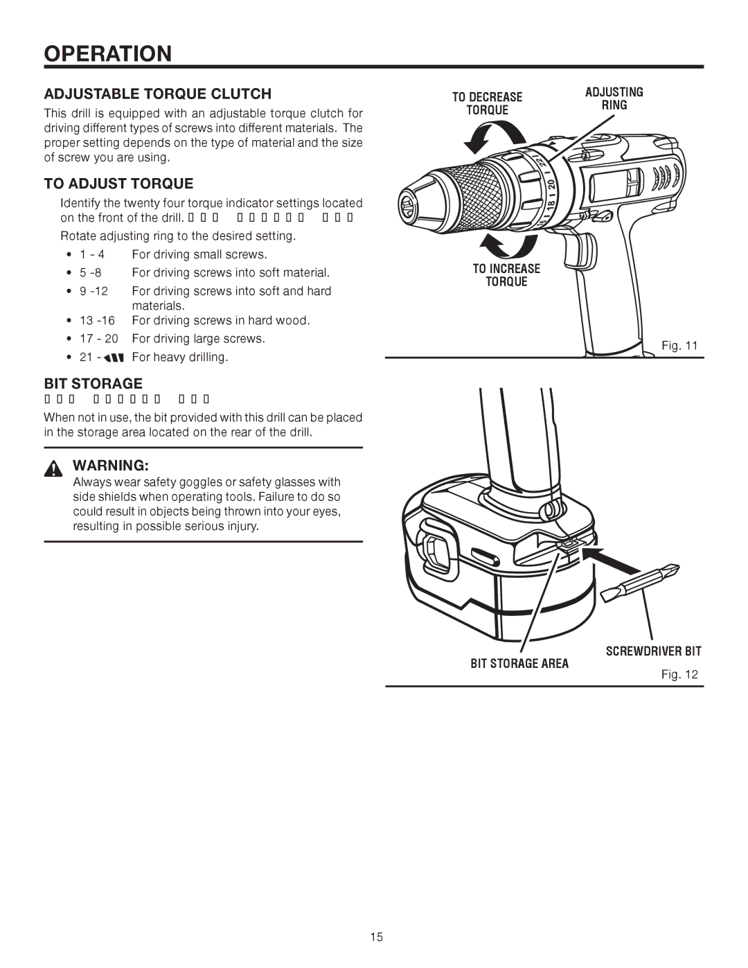 RIDGID R83015 manual Adjustable Torque Clutch, To Adjust Torque 