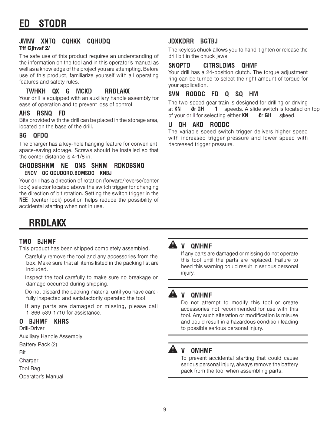 RIDGID R830153 manual Assembly 