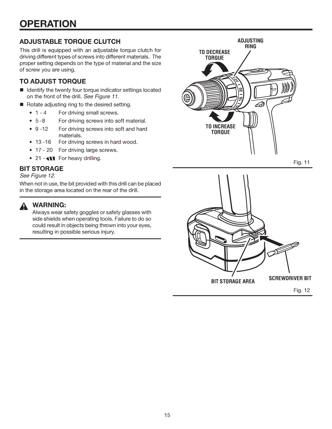 RIDGID R84001 manual Adjustable Torque Clutch, To Adjust Torque 