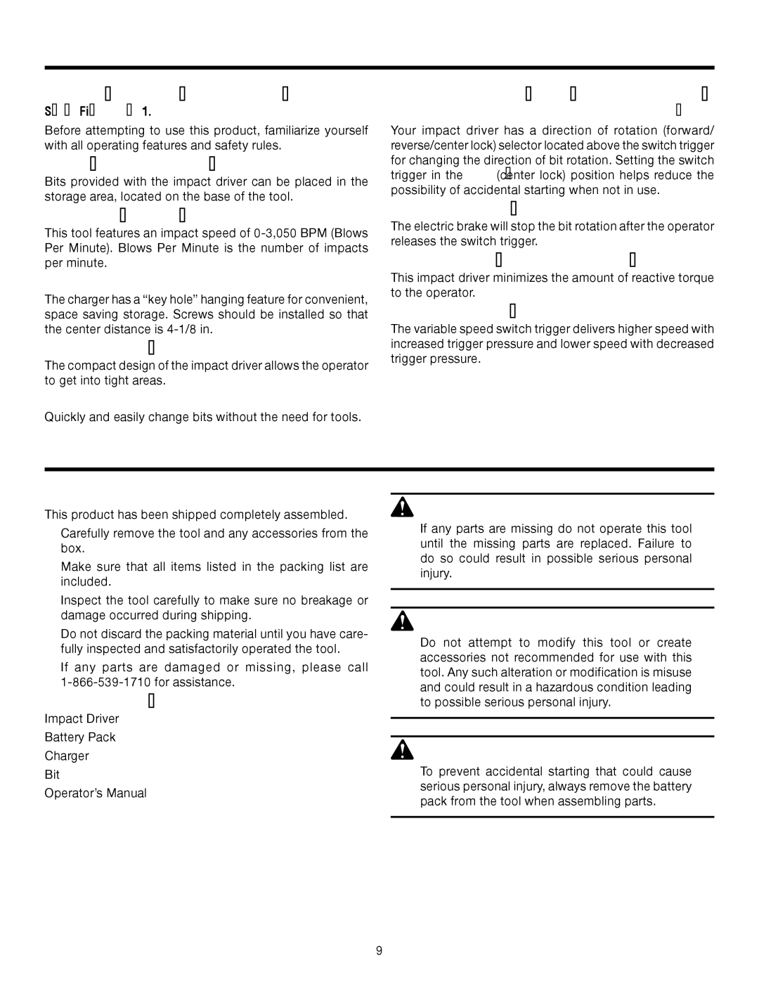 RIDGID R84230 manual Assembly 