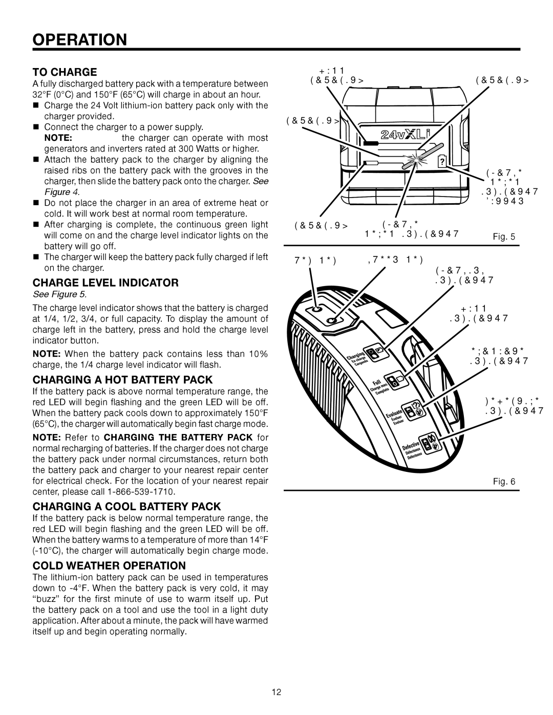 RIDGID R888 manual To Charge, Charge Level Indicator, Charging a HOT Battery Pack, Charging a Cool Battery Pack 