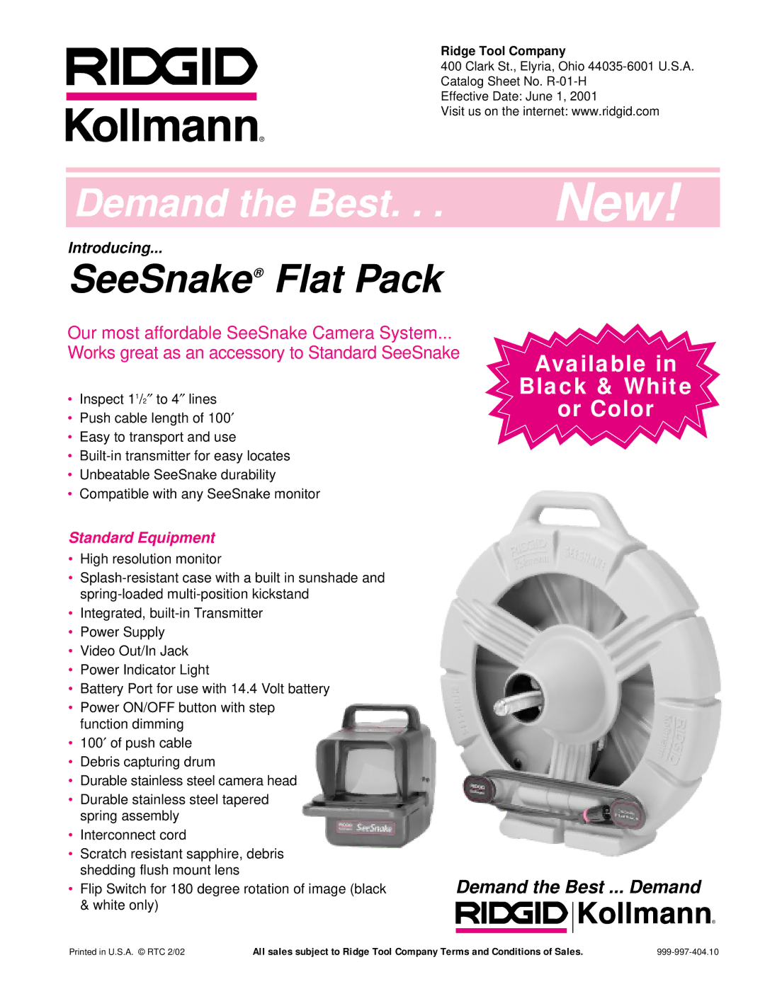 RIDGID SeeSnake manual Ollmann 