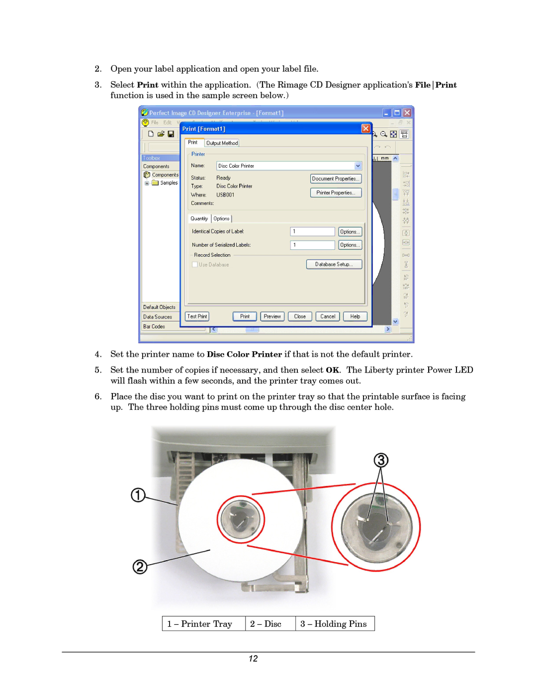 Rimage 110705-000 manual 