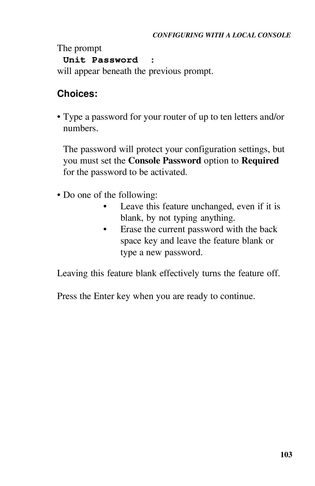 Ringdale ISDN user manual Unit Password 