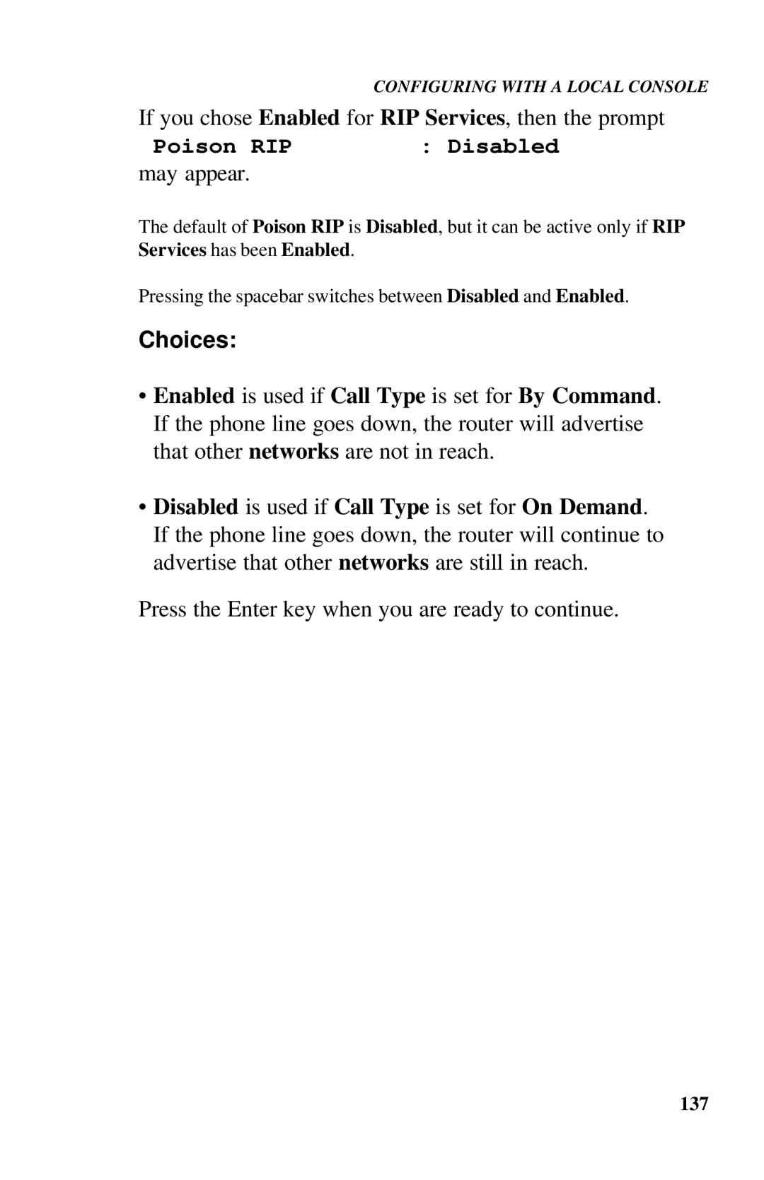 Ringdale ISDN user manual Poison RIP 