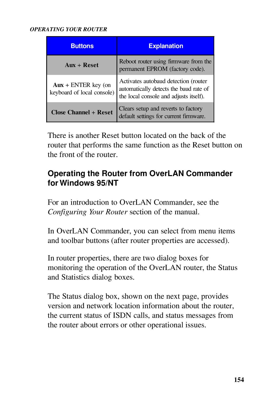 Ringdale ISDN user manual Buttons Explanation 