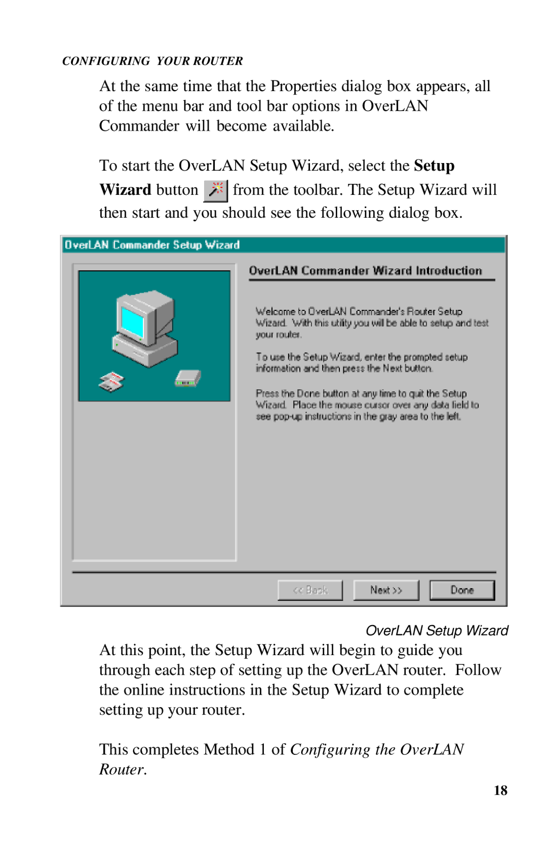 Ringdale ISDN user manual OverLAN Setup Wizard 