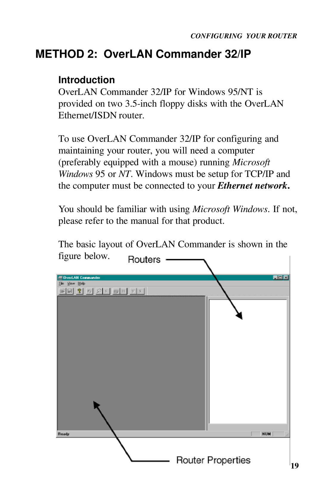 Ringdale ISDN user manual Method 2 OverLAN Commander 32/IP, Introduction 