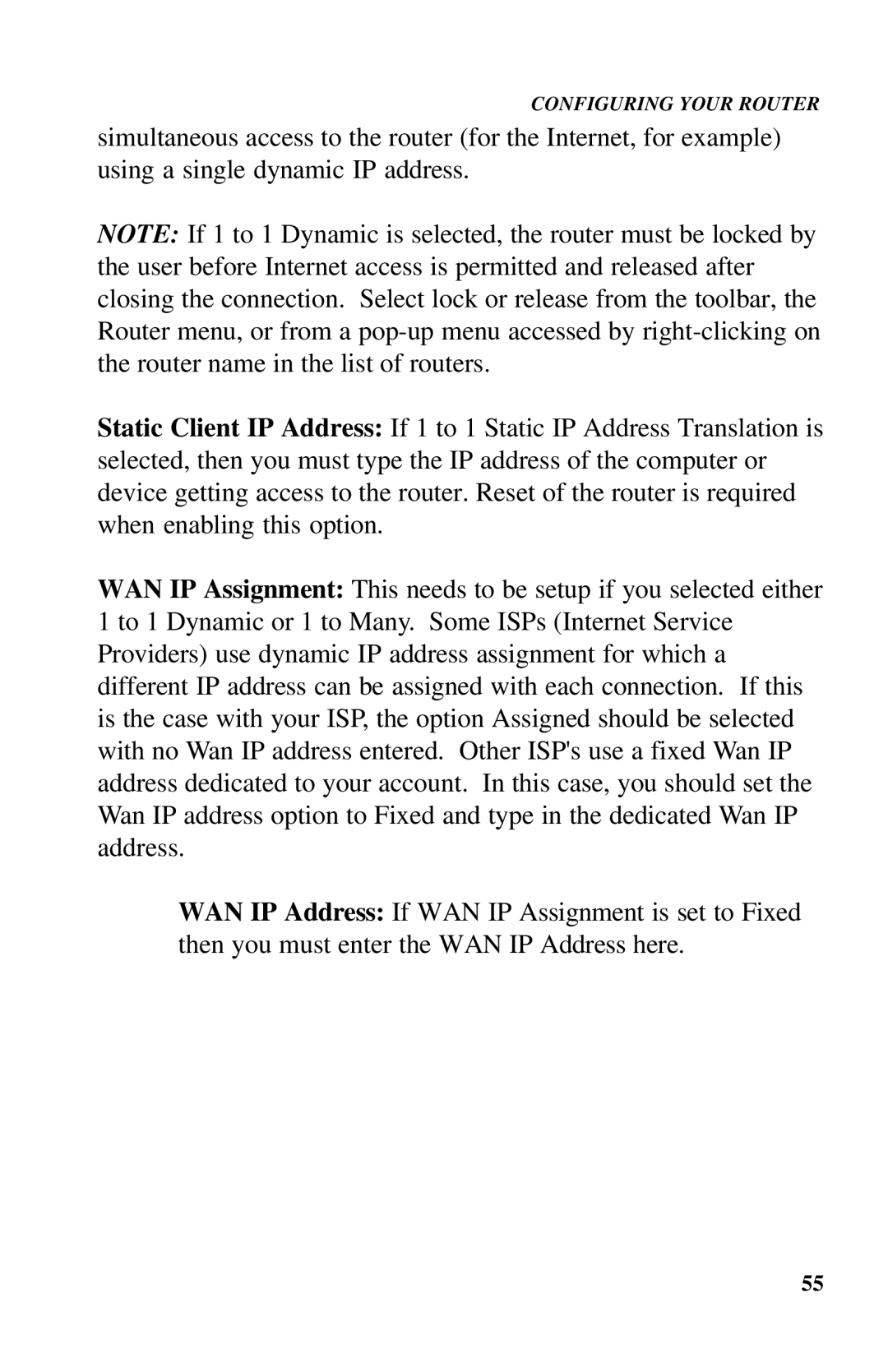 Ringdale ISDN user manual Configuring Your Router 