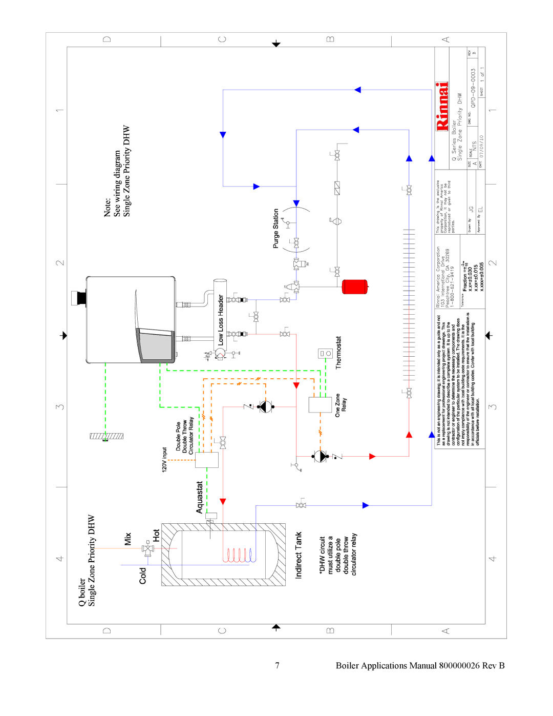 Rinnai manual Boiler Applications Manual 800000026 Rev B 