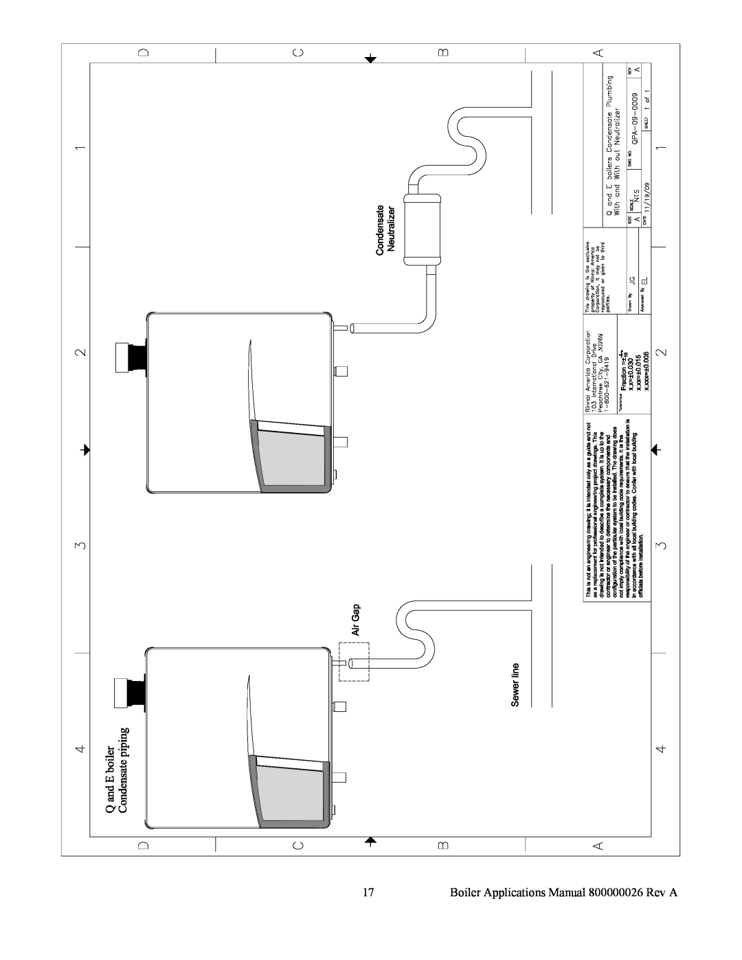 Rinnai EPD-09-0001, EPA-09-0001, QPD-09-0001 manual Boiler Applications Manual 800000026 Rev A 