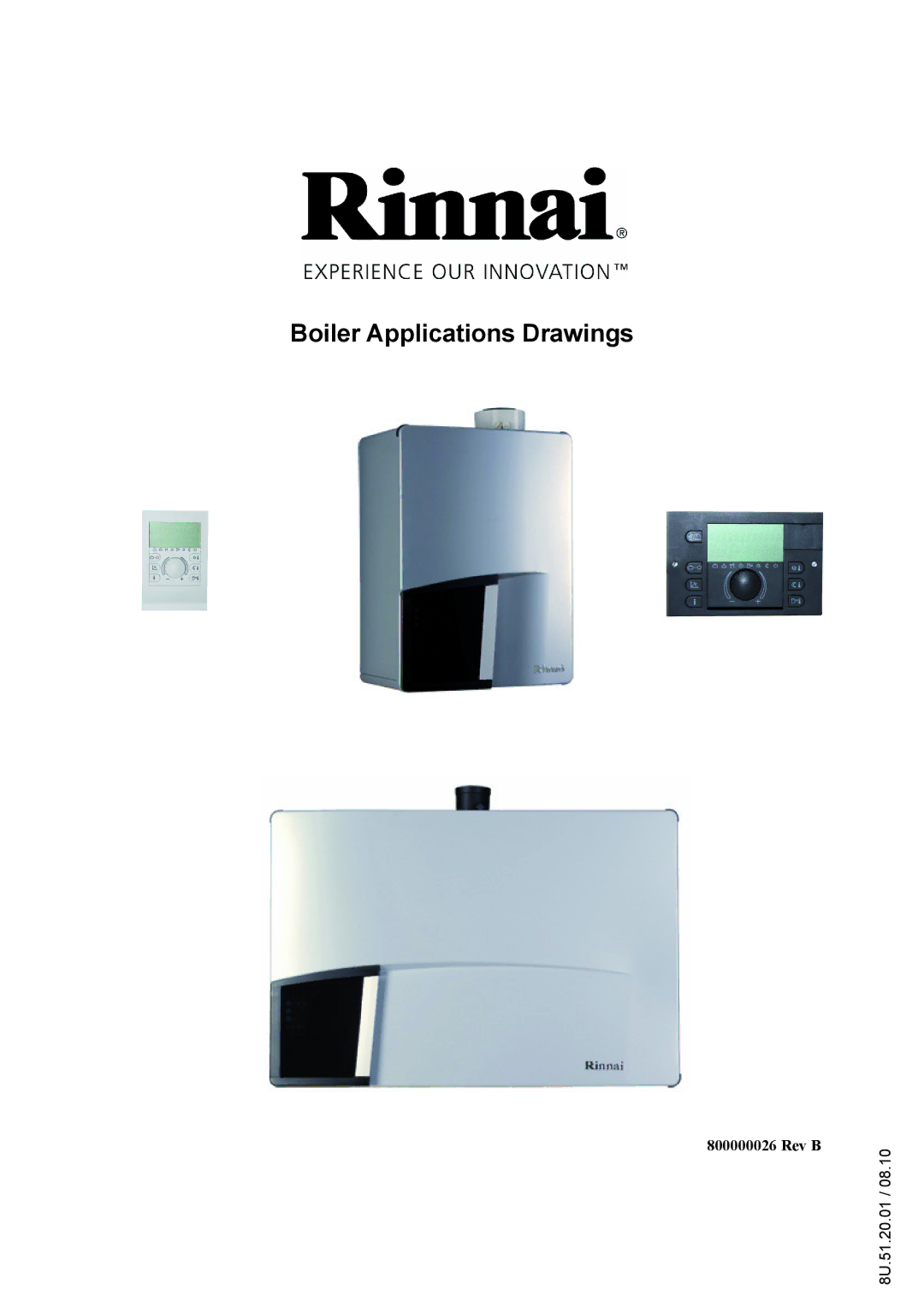 Rinnai QPA-09-0003, QPA-09-0008, QPD-09-0002, QPA-09-0006, QPA-09-0001, QPA-09-0002 manual Boiler Applications Drawings 