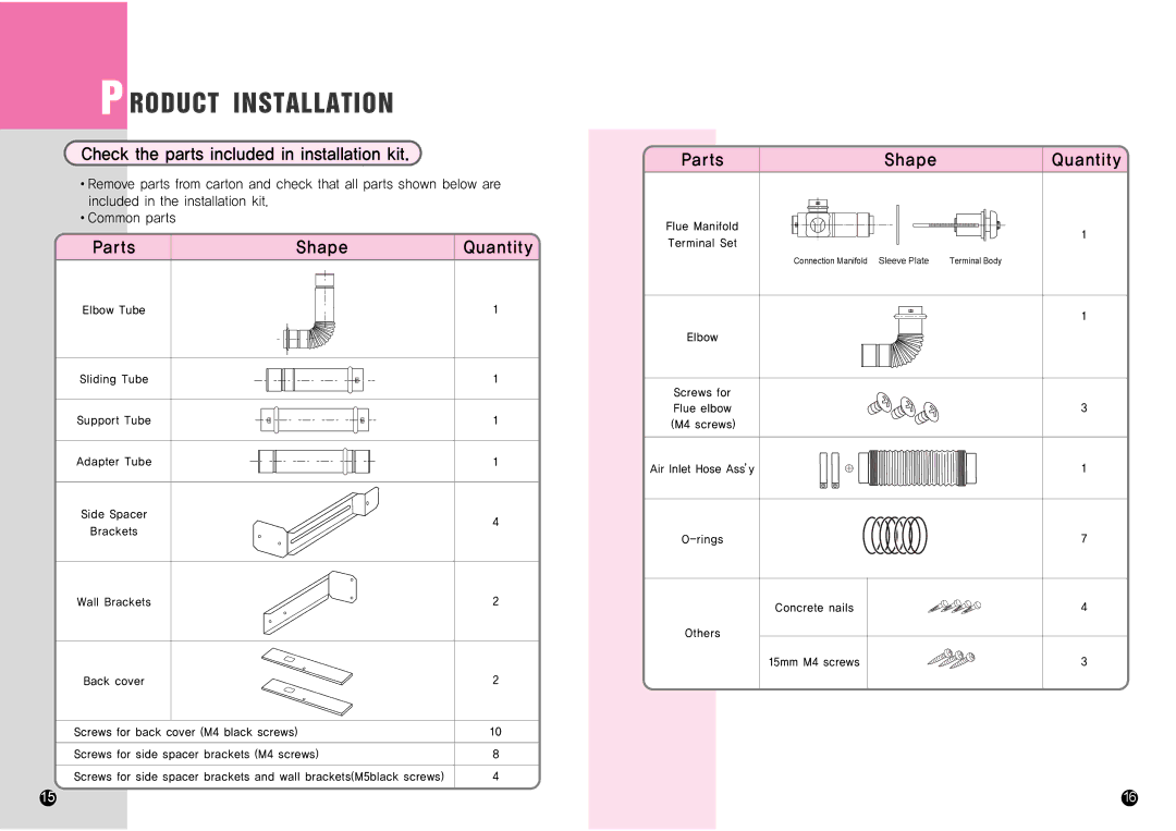 Rinnai RHFE-1510F manual Sleeve Plate 