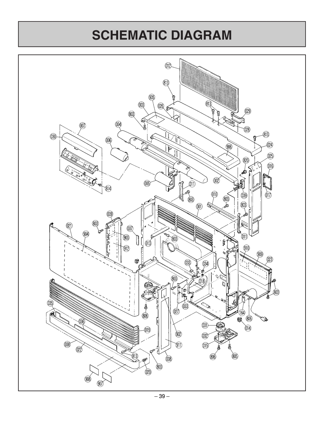 Rinnai RHFE-431FA installation manual Schematic Diagram 