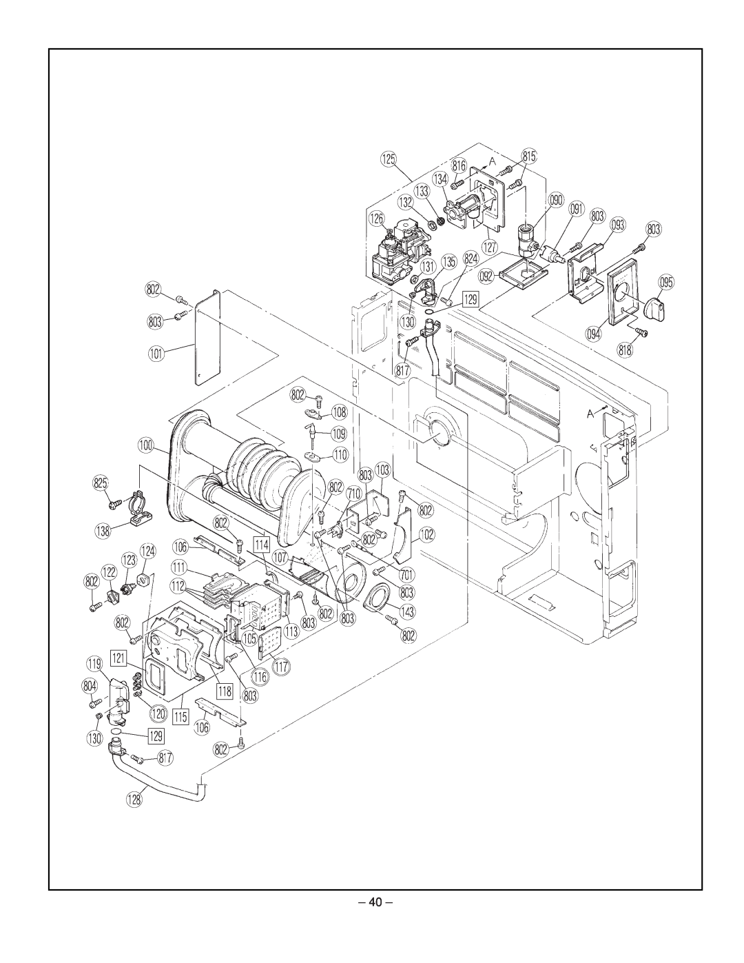 Rinnai RHFE-431FA installation manual 40 