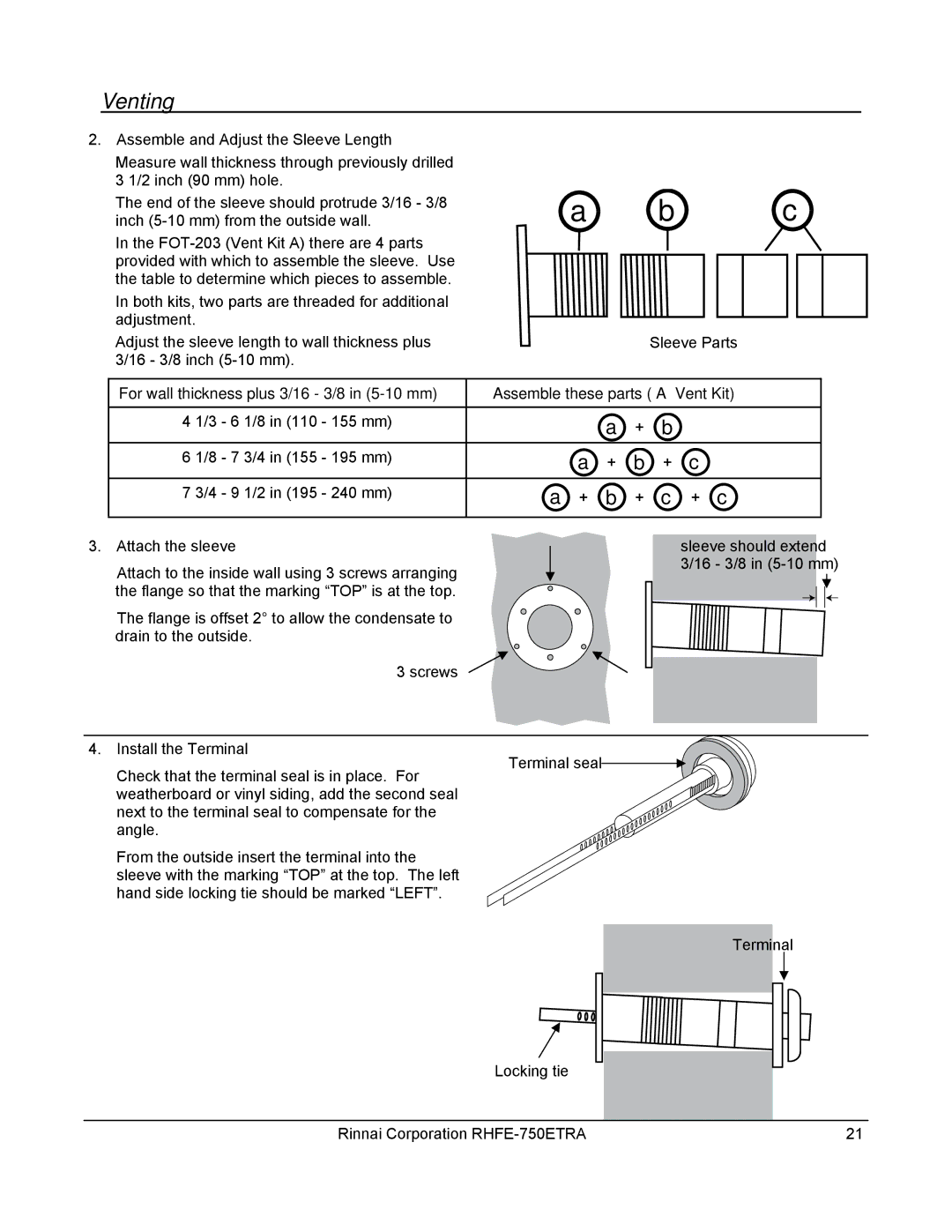 Rinnai RHFE-750ETRA installation manual + c 