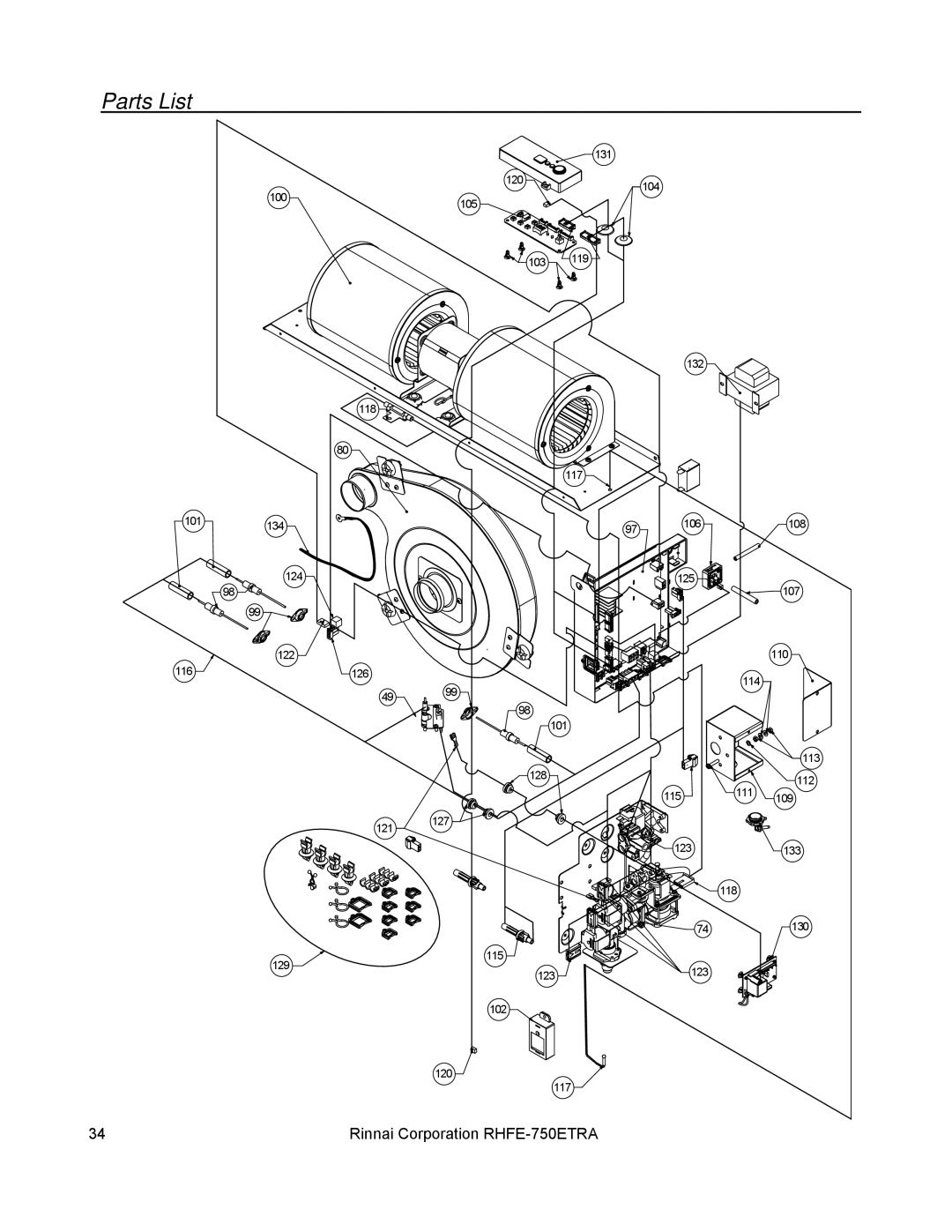 Rinnai RHFE-750ETRA installation manual 109 