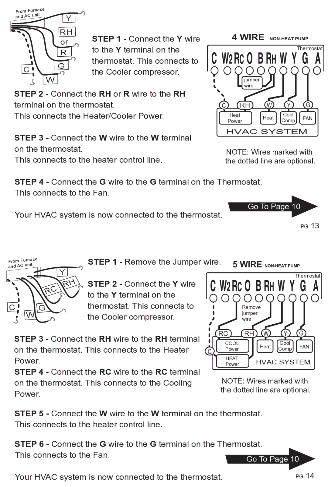 ritetemp 8050C manual Your Hvac system is now connected to the thermostat 