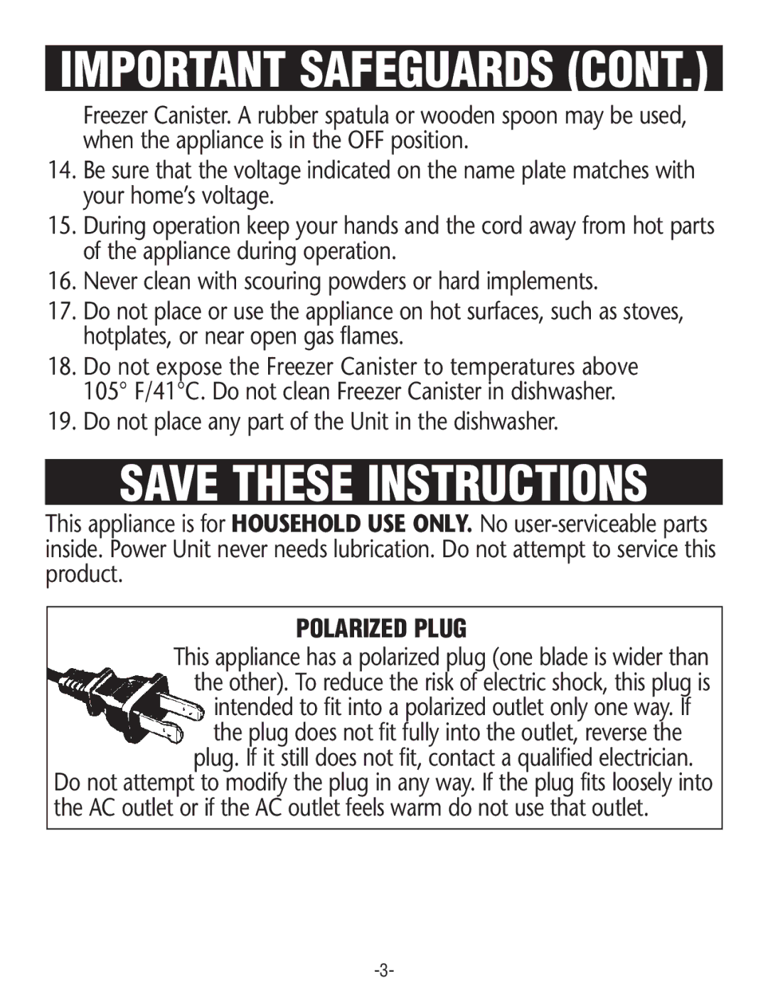 Rival GC8151, GC8101 manual Important Safeguards 