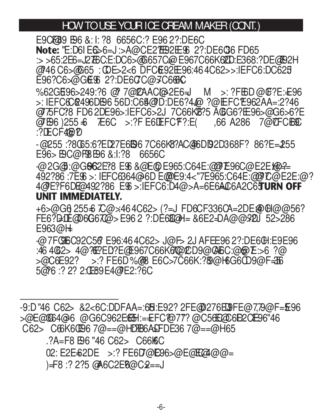 Rival GC8101, GC8151 manual Unit Immediately, Auto Safety Shutoff 