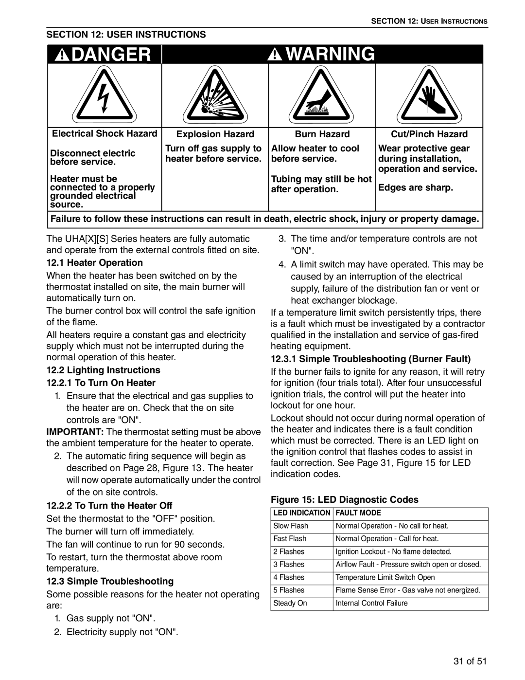 Roberts Gorden 175, 200, 350, 150, 400, 250, 300, 225 service manual User Instructions 