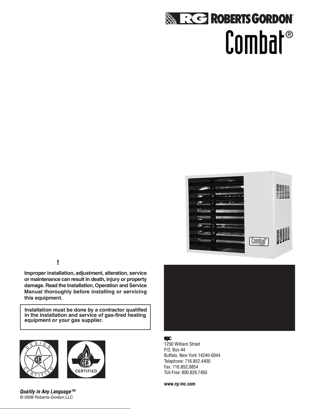 Roberts Gorden 150, 200, 350, 400, 300, 175, 225 250 service manual 