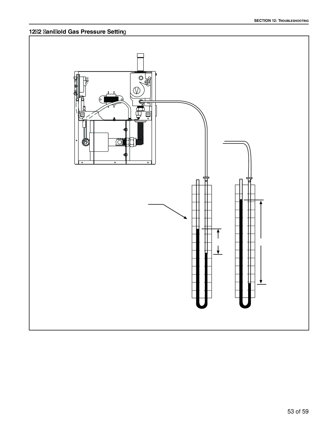 Roberts Gorden BH-125, BH-60, BH-40, BH-150, BH-175, BH-115, BH-100, BH-140, BH-200, BH-80 Manifold Gas Pressure Setting 