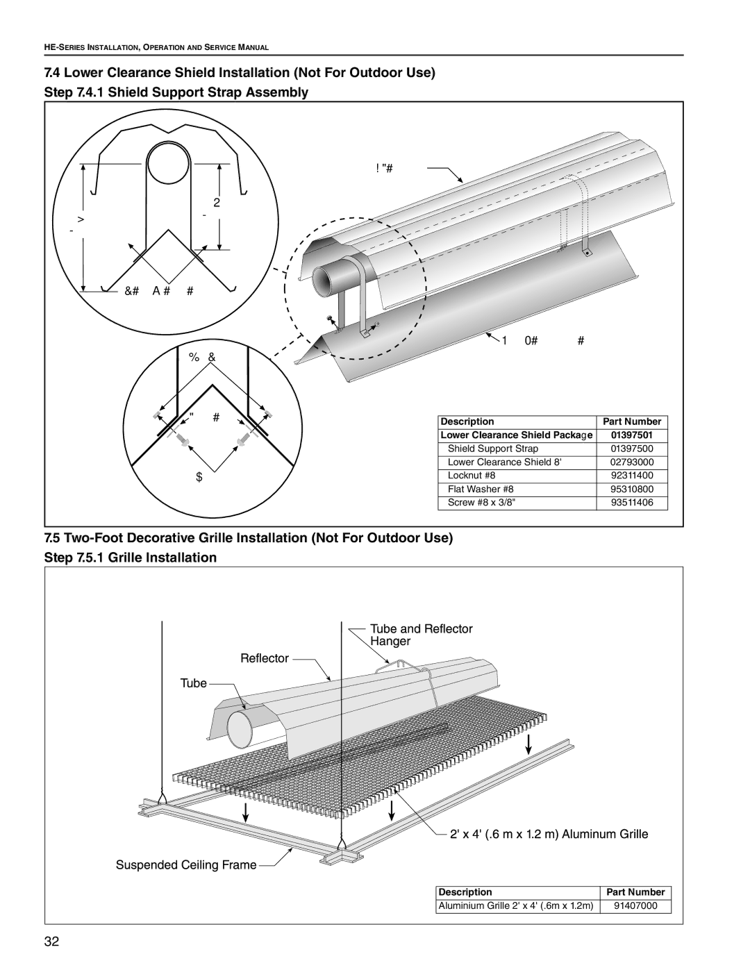 Roberts Gorden HE-40, HE-60, HE-80, HE-175, HE-100, HE-150, HE-125 service manual Scr ews 