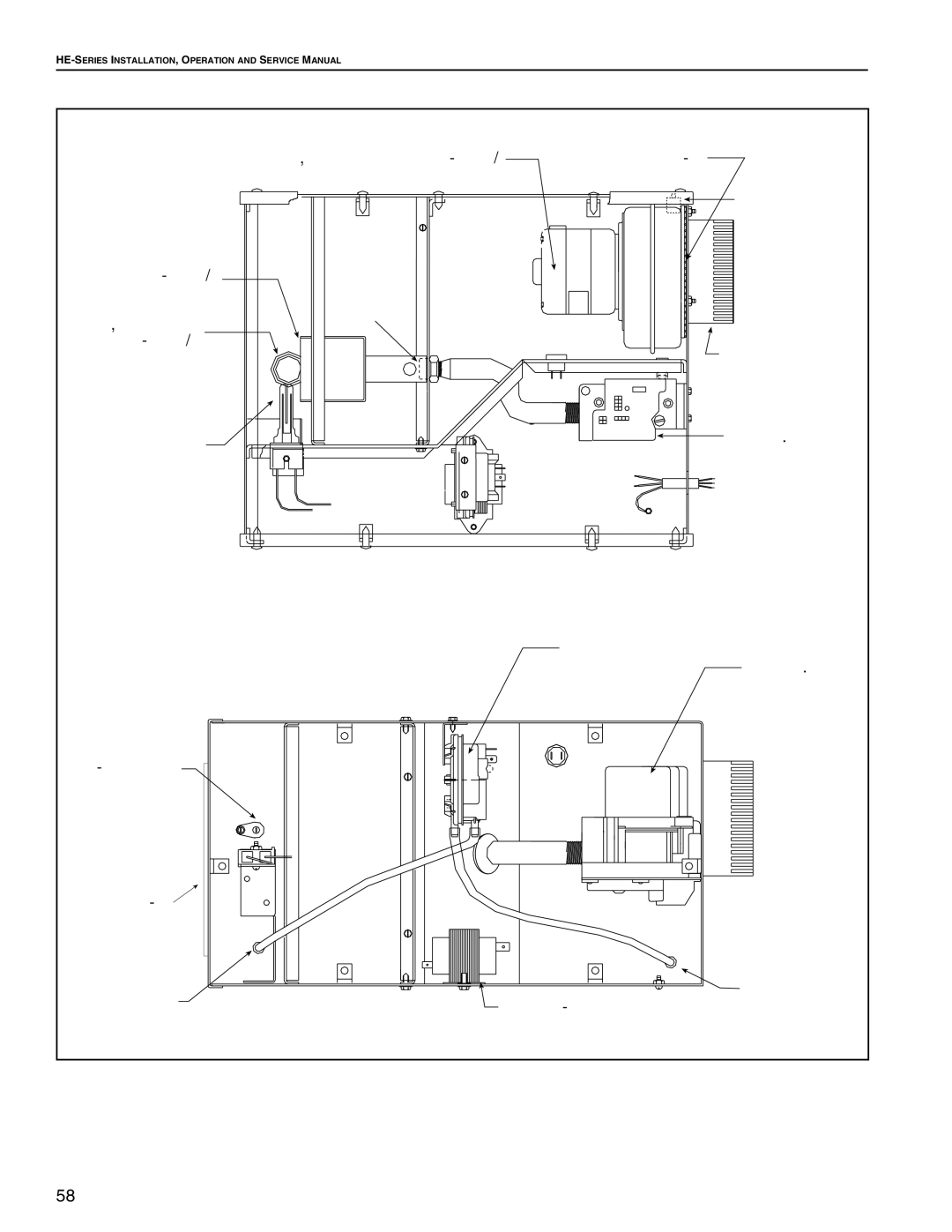 Roberts Gorden HE-80, HE-60, HE-175, HE-40, HE-100, HE-150, HE-125 Motor and Blower Assembly Blower Inlet Gasket Door Switch 