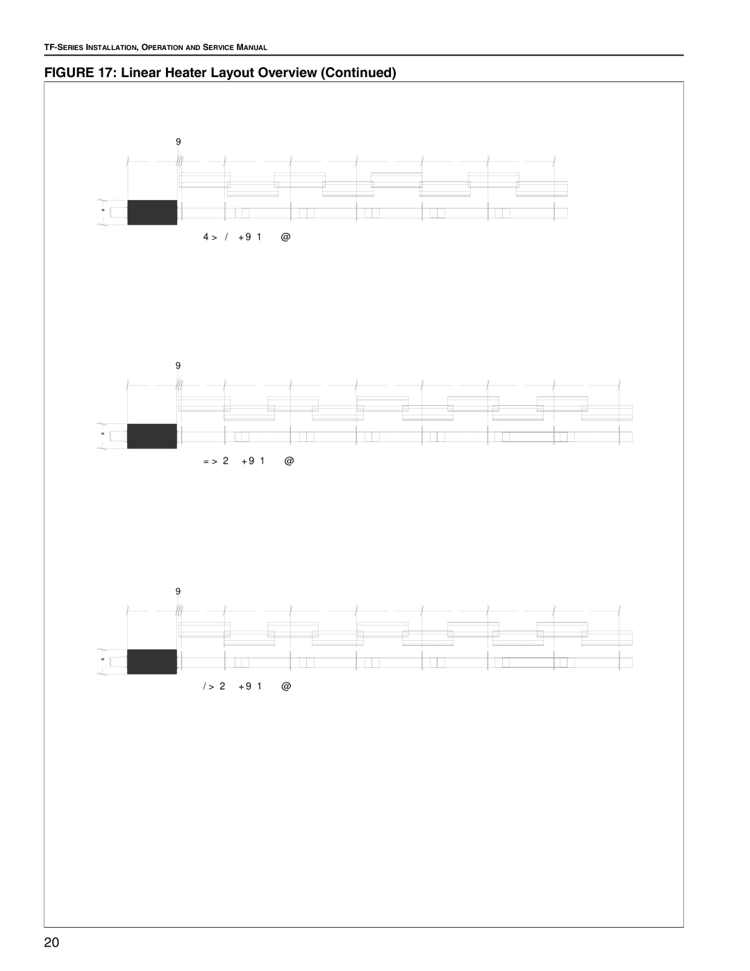 Roberts Gorden TF-250, TF-350, TF-300, TF-120, TF-200, TF-160, TF-380 service manual 60 18 m Tube Length Each Side 