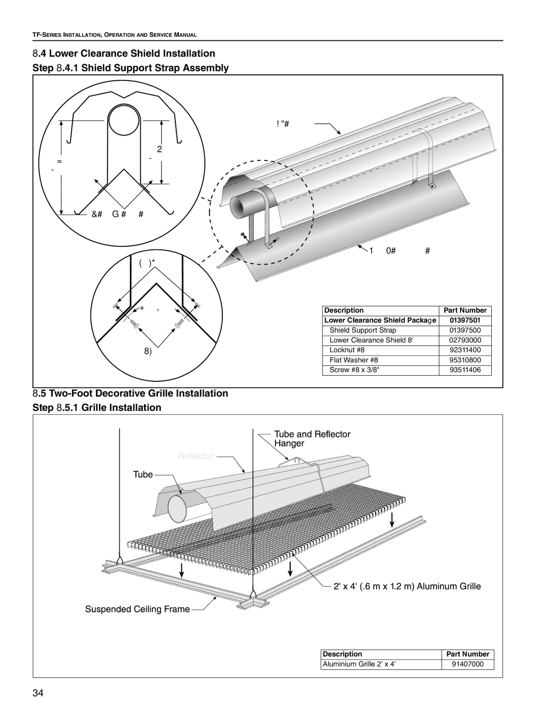 Roberts Gorden TF-250, TF-350, TF-300, TF-120, TF-200, TF-160, TF-380 service manual Scr ews 