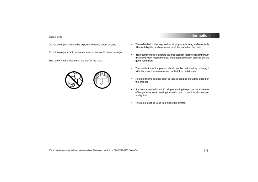 Roberts Radio 63I manual 118 