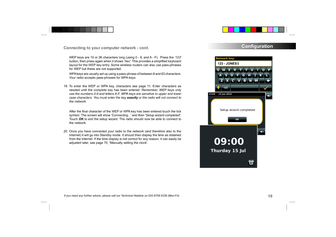 Roberts Radio ColourStream manual 0900 