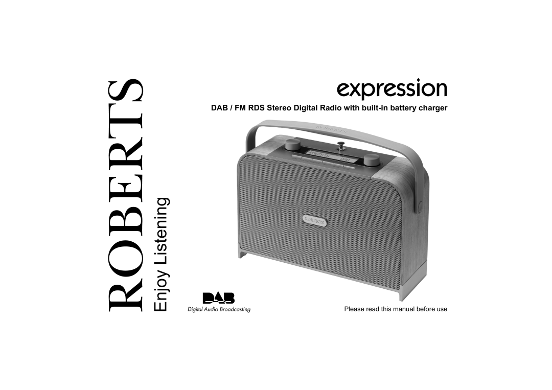 Roberts Radio exprssion manual Enjoy Listening 