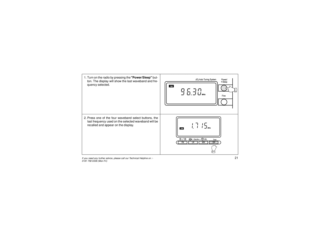 Roberts Radio R876 manual 