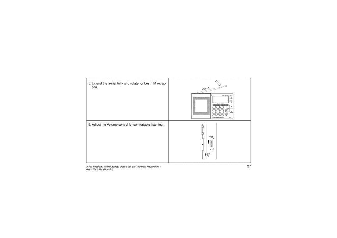 Roberts Radio R876 manual 